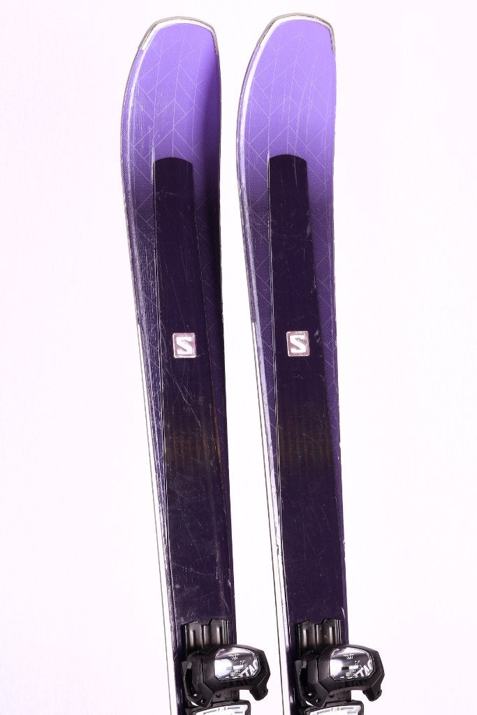 172 cm dames ski's SALOMON AIRA 84 Ti, grip walk, carbon, 160 tot 180 cm, Gebruikt, Verzenden, Salomon