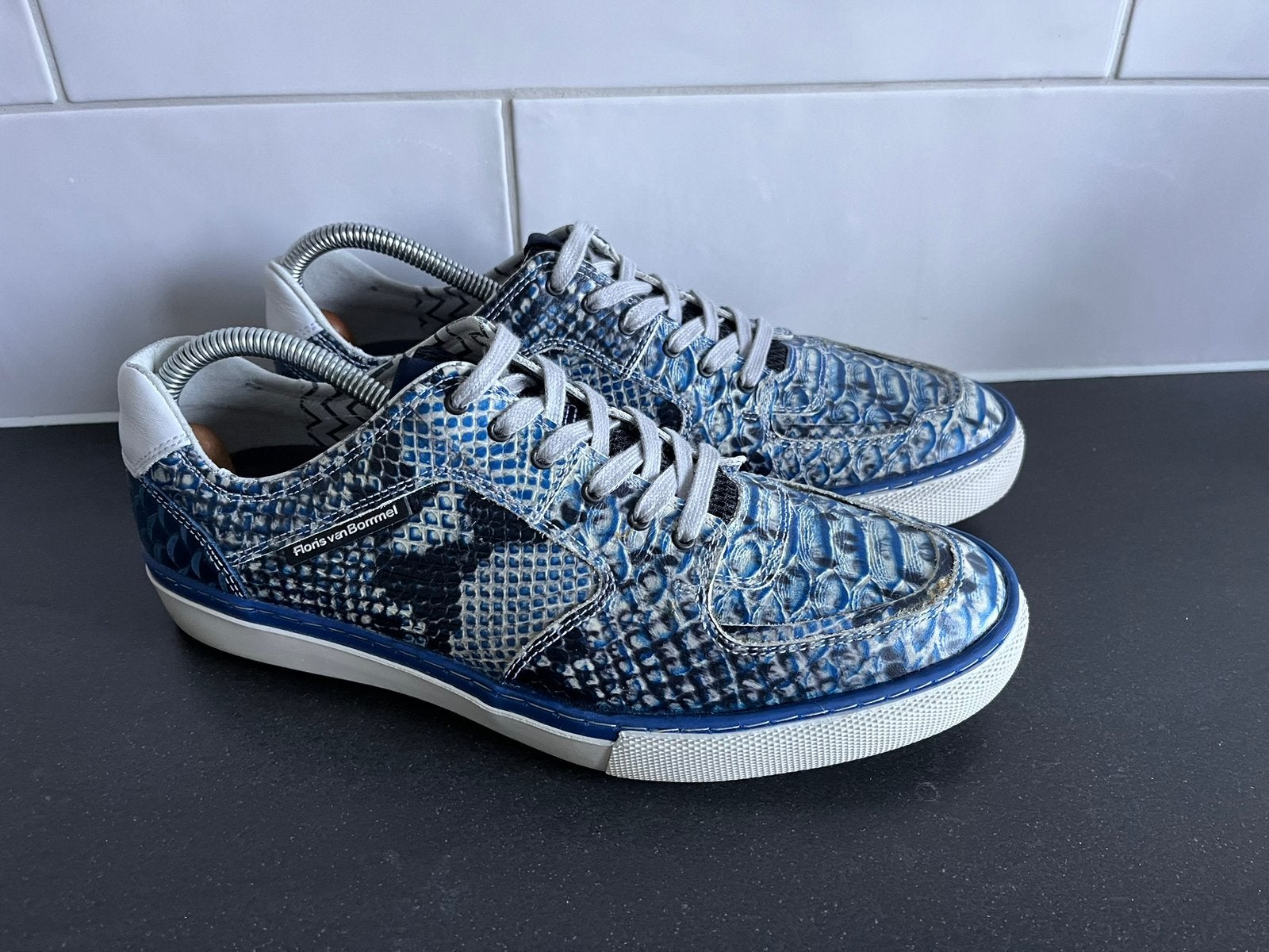 Floris van Bommel sneakers maat 6.5 / 40 amper gedragen, Overige kleuren, Ophalen of Verzenden, Zo goed als nieuw, Sneakers