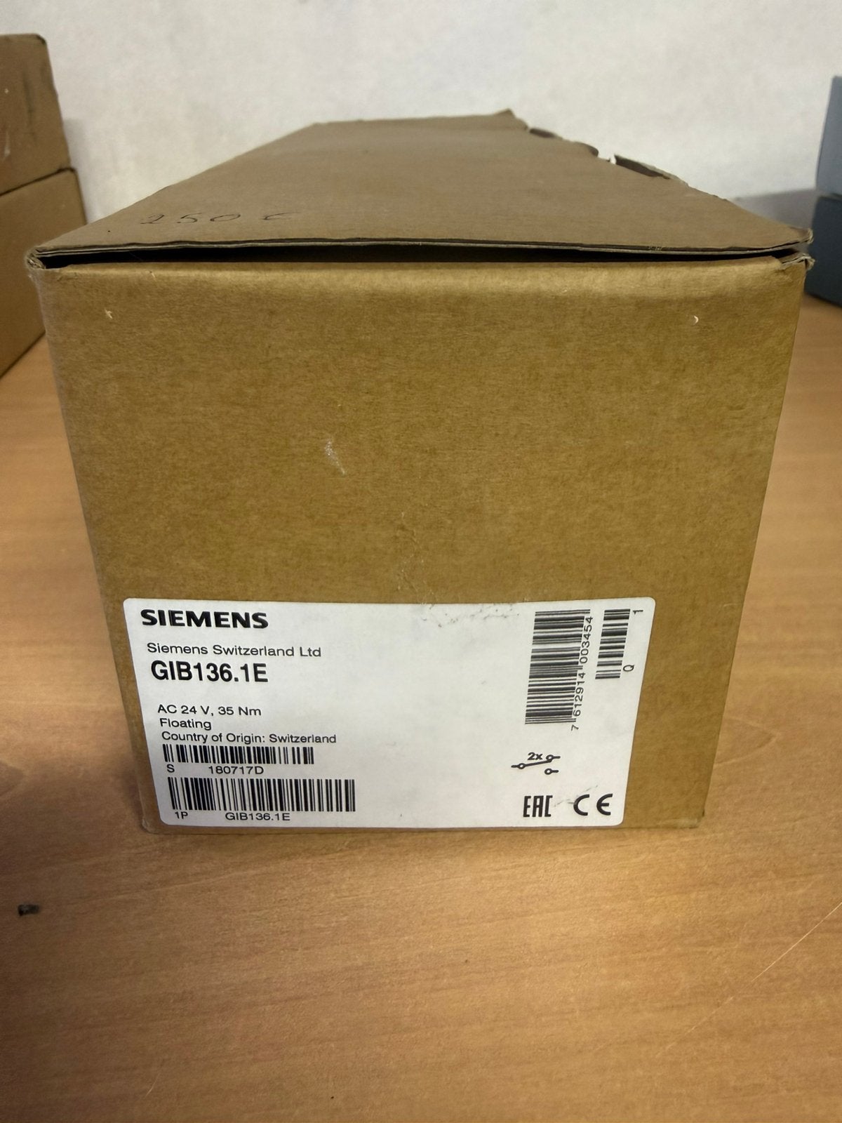 servomoteur Siemens GIB136.1E, Enlèvement ou Envoi, Comme neuf