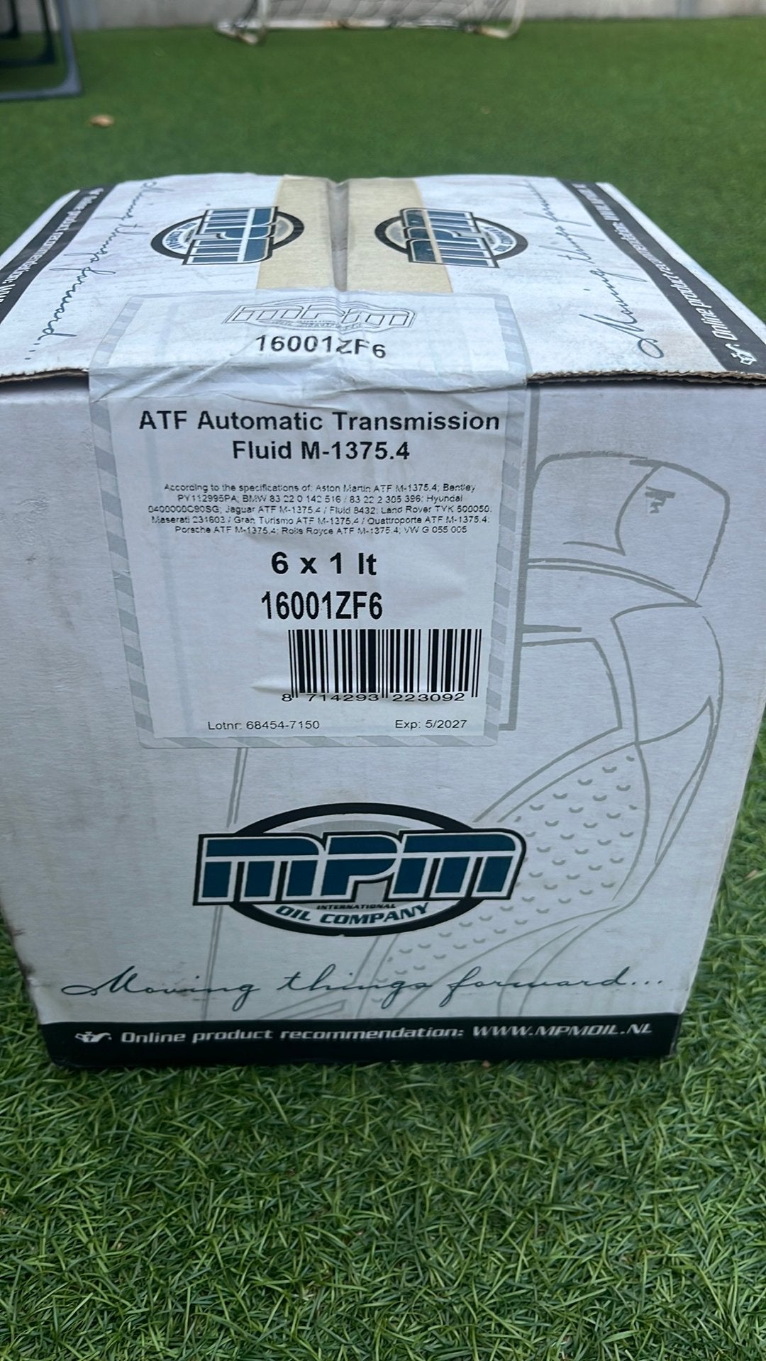 Huile automatique 6 L MPM ATF M-1375.4 (ZF 6 vitesses), Autos : Divers, Produits d'entretien, Enlèvement