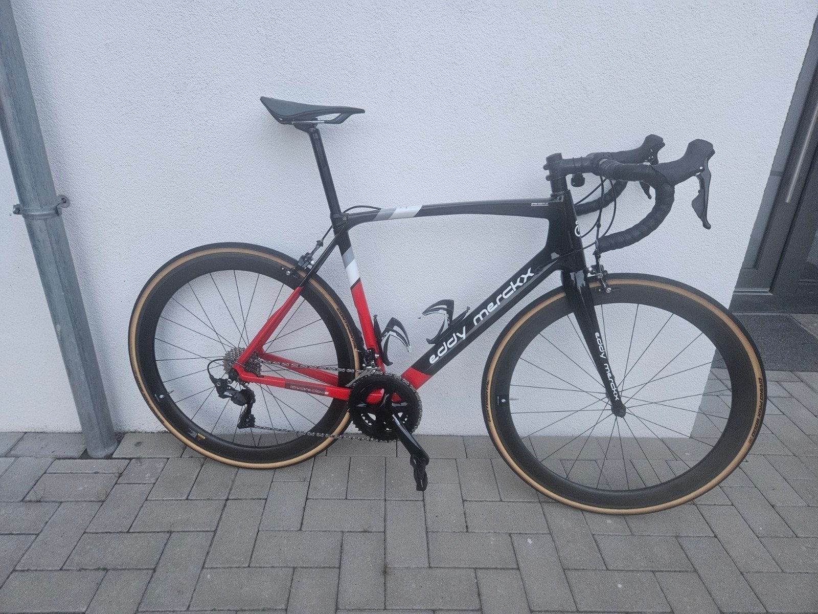 Eddy Merckx Lavaredo68, Fietsen en Brommers, Fietsen | Racefietsen, Carbon, Velgrem, Zo goed als nieuw, Meer dan 20 versnellingen