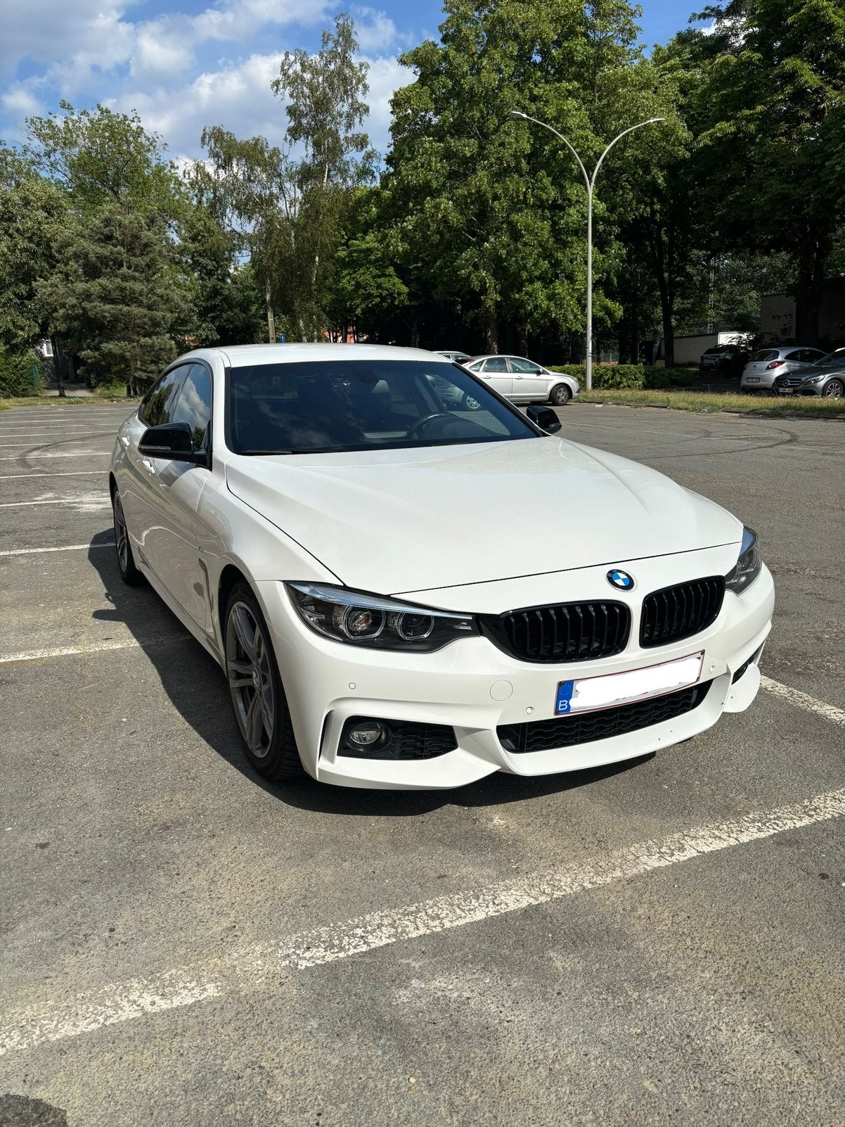 Bmw 430i gran coupé m pakket, Auto's, Automaat, Adaptive Cruise Control, Achterwielaandrijving, Wit