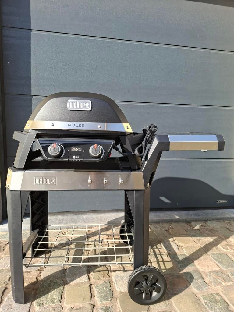 Weber Pulse 2000 + Onderstel + Hoes **NIEUW**, Tuin en Terras, Ophalen, Nieuw, Weber