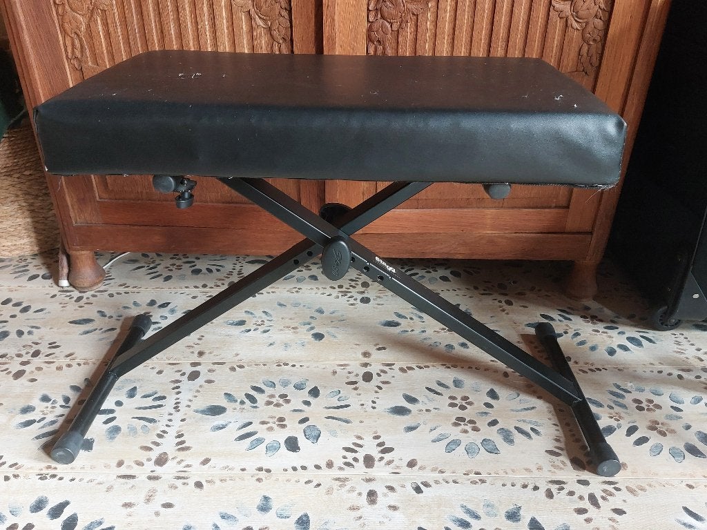 pianostoel pianokruk 3 standen inklapbaar, Ophalen