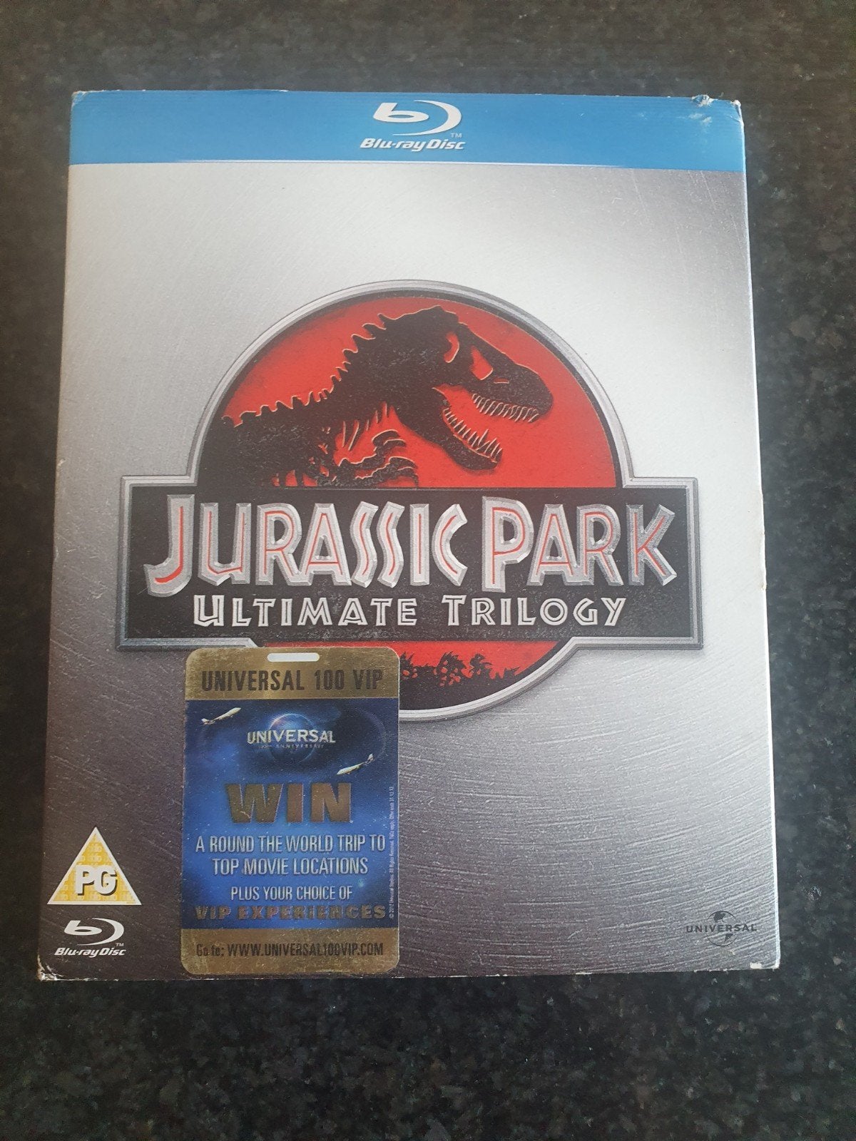Jurassic Park ultimate trilogy blu ray NL FR, Ophalen of Verzenden