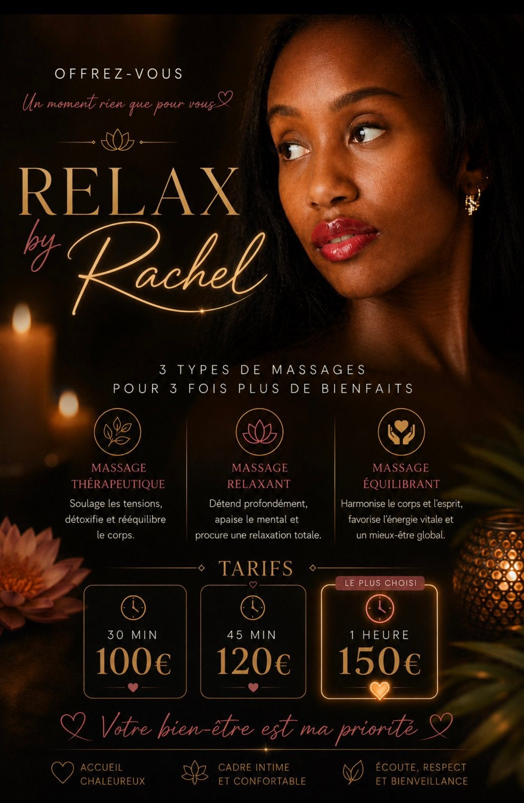 Massage Relaxant et Bien être, Massage relaxant