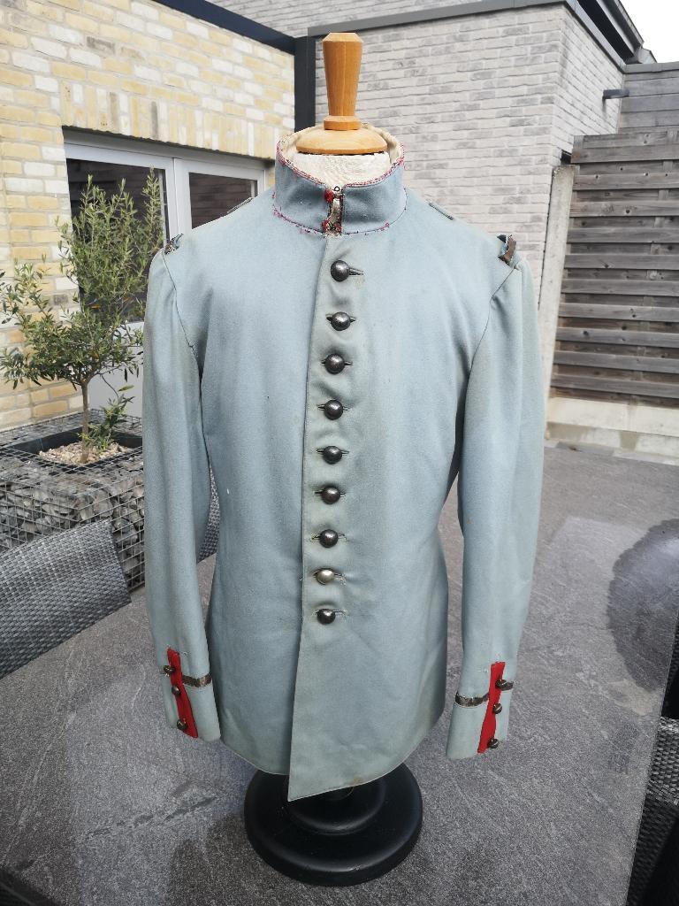 Franse tuniek 1914, Ophalen of Verzenden, Landmacht, Kleding of Schoenen