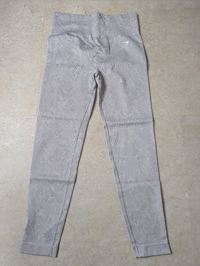 Legging Gymshark Taille M, Taille 38/40 (M), Gris, Fitness ou Aérobic, Porté