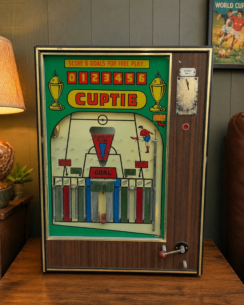 retro speelautomaat, Ophalen
