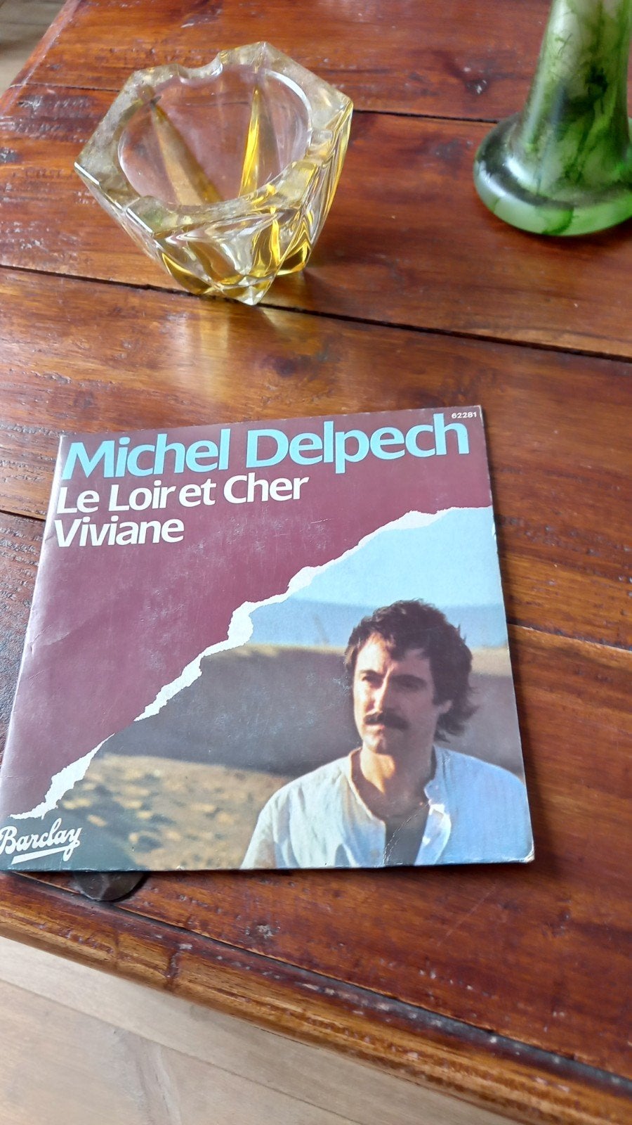 vinyl (45t) Michel delpech "loir et cher", Enlèvement