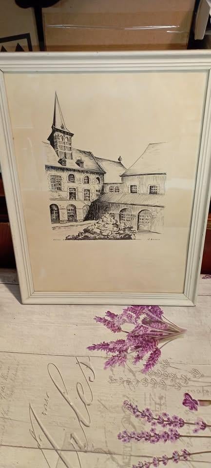 3 lithographies signées. Voir photos., Ophalen of Verzenden