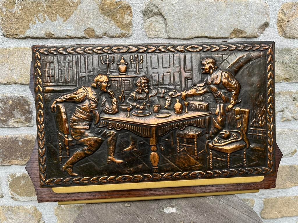 Vintage dagbladhouder., Antiek en Kunst, Ophalen of Verzenden