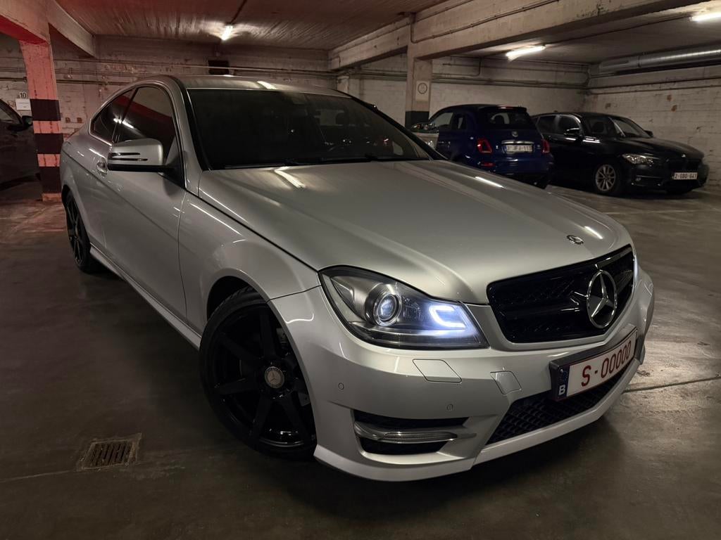 Mercedes-benz C180 AMG-Pack coupé Automatique 1.8i 115kW, Autos, Euro 5, Achat, Automatique, Particulier