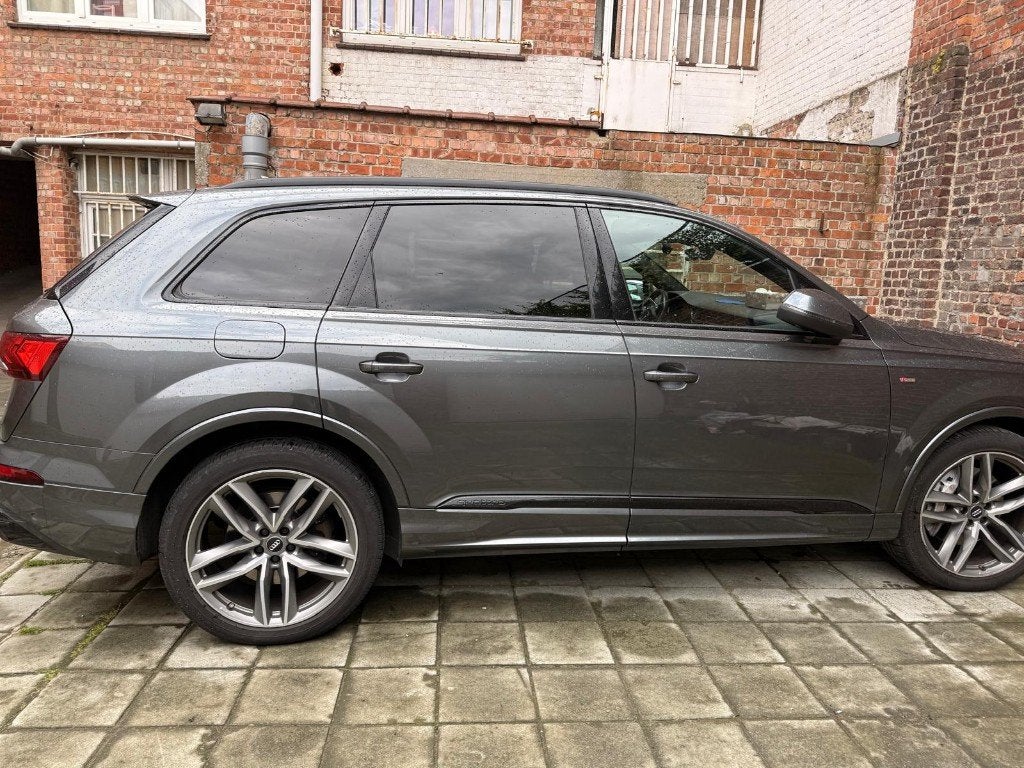 audi Q7s-line 2020 full option, Autos, Argent ou Gris, Achat, Euro 6, 7 places