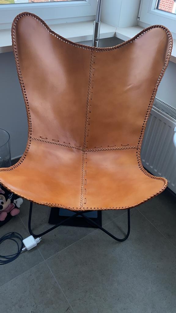 2 vlinderstoelen te koop, Ophalen, Zo goed als nieuw