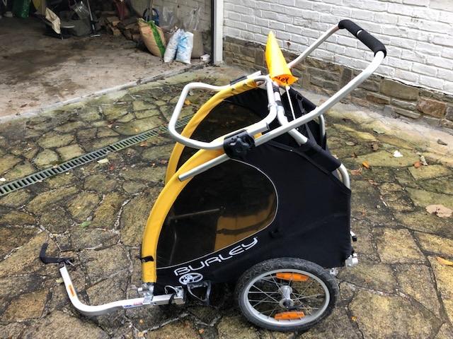 Remorque enfant pour vélo, Ophalen, Gebruikt, Minder dan 20 kg, Opvouwbaar