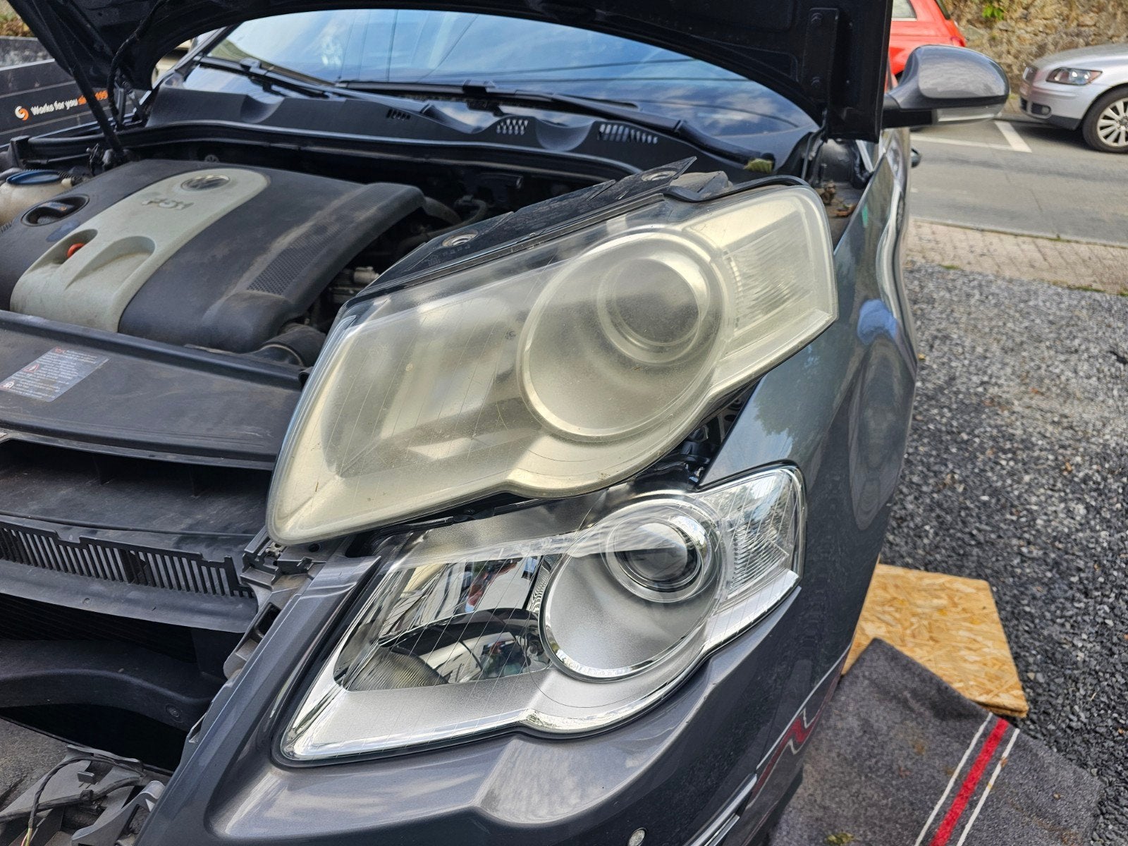 Phares VW Passat B6 2007, Enlèvement, Utilisé, Volkswagen