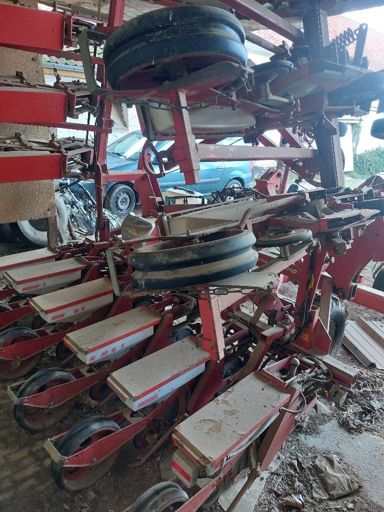 Bietenplanter accord 12 rijen, Ophalen
