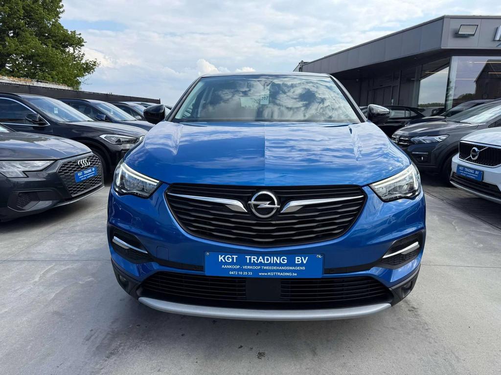 Opel Grandland X 1.2i 130PK NAVIGATIE CARPLAY CAMERA LEDER L, Autos, Achat, Entreprise, Anti démarrage, Boîte manuelle