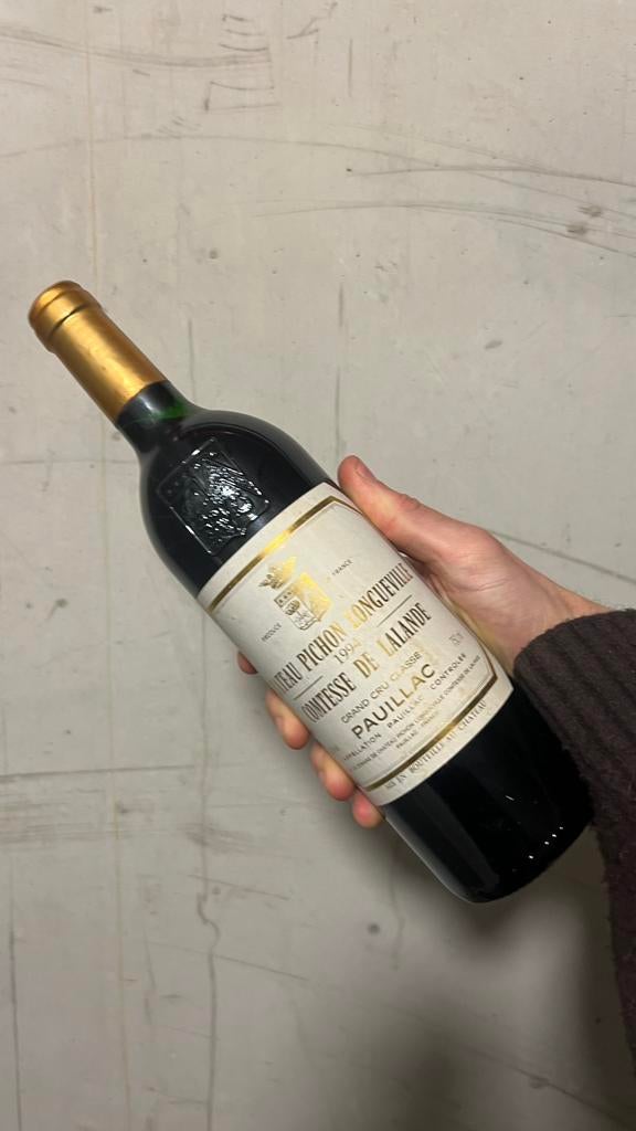 Château Pichon Longueville Comtesse de Lalande 1994, Verzamelen, Ophalen, Zo goed als nieuw, Rode wijn