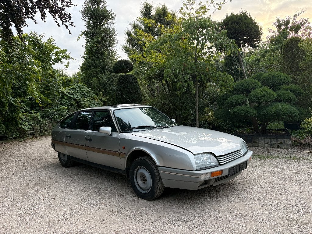 citroen CX croisette met elektrisch open dak, Auto's, Oldtimers, Voorwielaandrijving, Stof, Zwart, Citroën