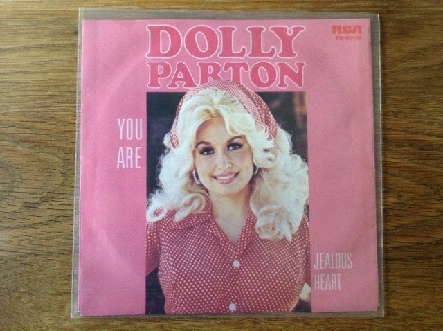 single dolly parton, Cd's en Dvd's, Vinyl Singles, 7 inch, Ophalen of Verzenden, Fotohoes, Pop