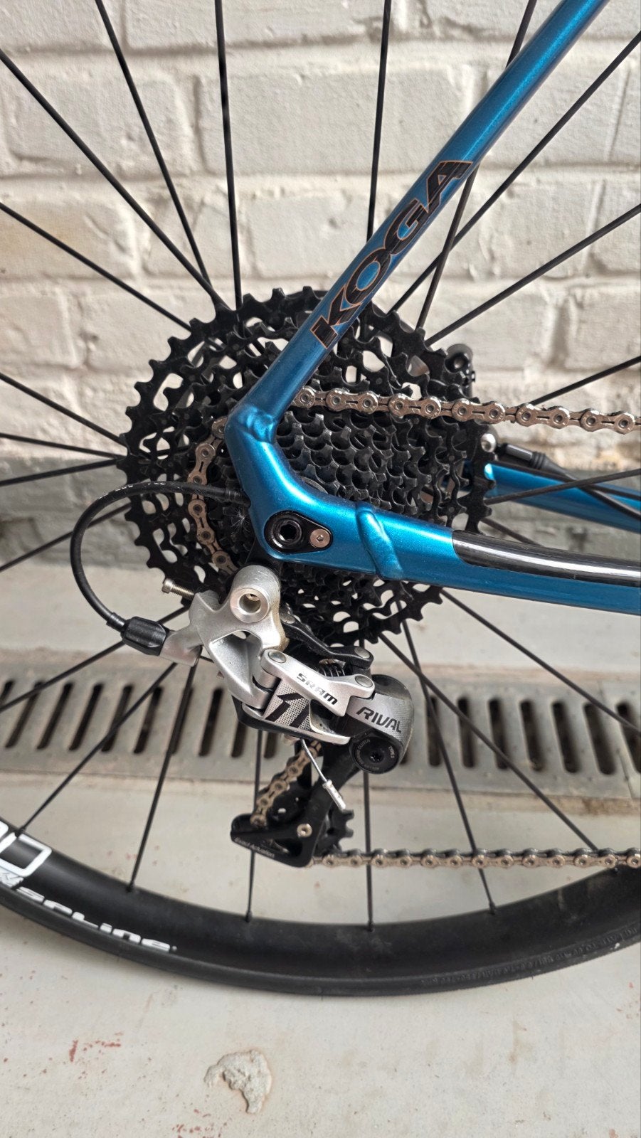 Koga maat is 54, Fietsen en Brommers, 10 tot 15 versnellingen, Zo goed als nieuw, Schijfrem, Ophalen