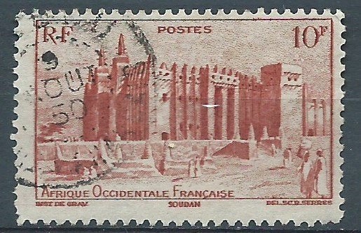 FRANSE WEST-AFRIKA, Ophalen of Verzenden, Overige landen, Gestempeld