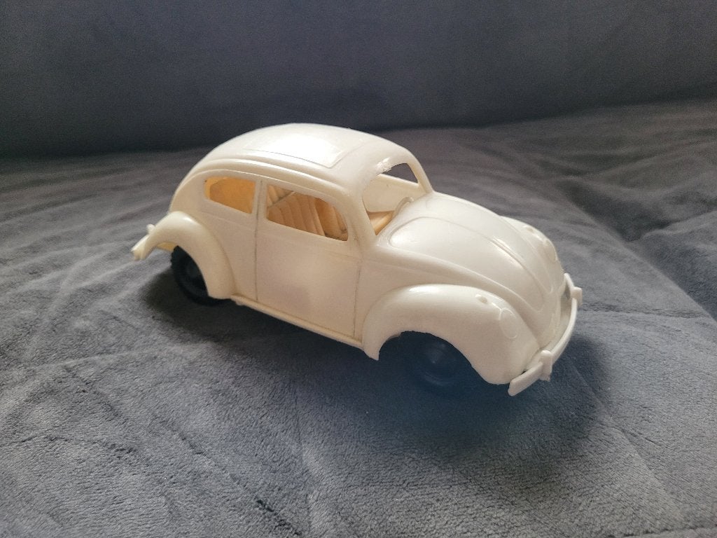 vintage autospeelgoed met lieveheersbeestje, Ophalen of Verzenden