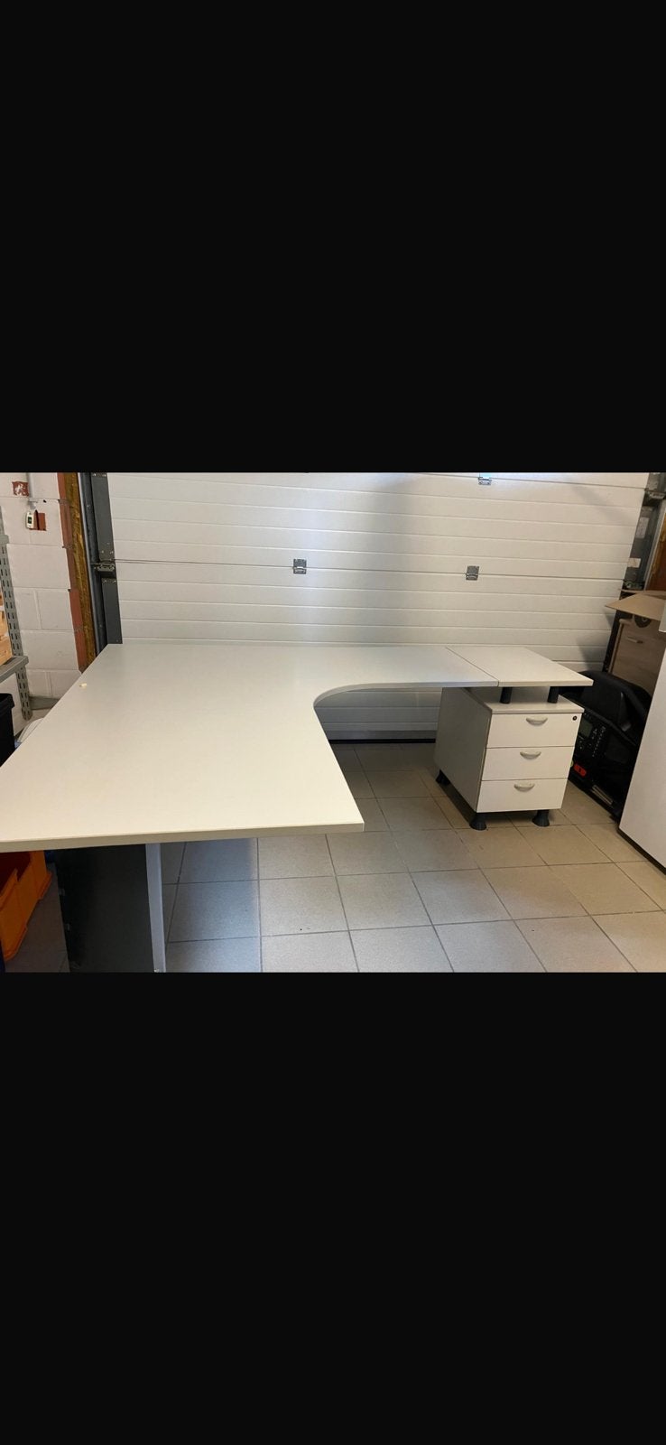 Bureel, Ophalen, Gebruikt, 203 cm, Industrieel