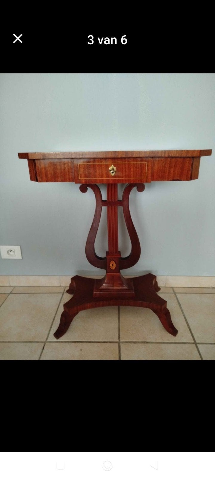 acajou en bel état époque 1820/1840 • Type de meuble : A, Enlèvement