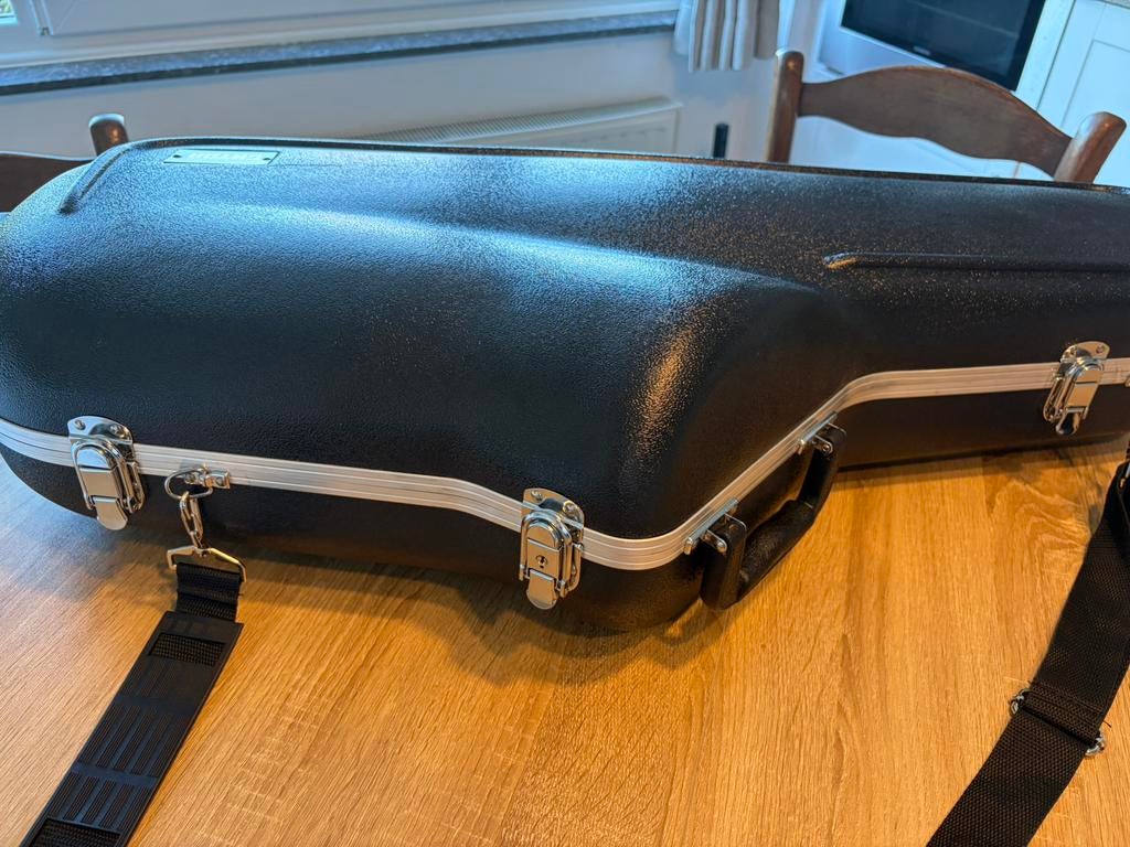 Caisse saxophone tenor flight case Gator, Ophalen, Zo goed als nieuw, Saxofoon, Flightcase