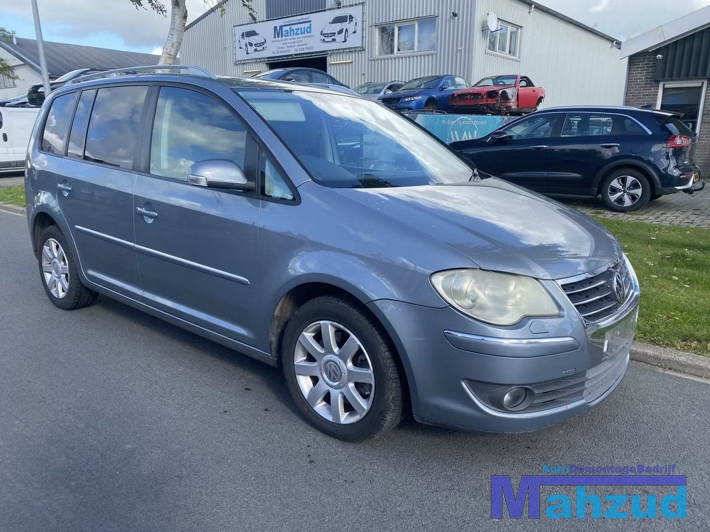 2007 VW TOURAN 1T1 1T2 Grijs LR7N Rechts spiegel 2003-2010, Volkswagen, Volkswagen AG, Vw@volkswagen.de, Utilisé