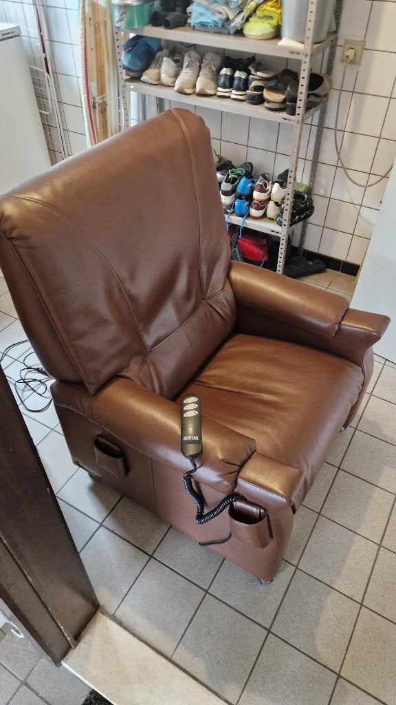 Elektrische relaxzetel Revilax - Medilax, Maison & Meubles, Fauteuils, Comme neuf, 75 à 100 cm, 75 à 100 cm, Enlèvement