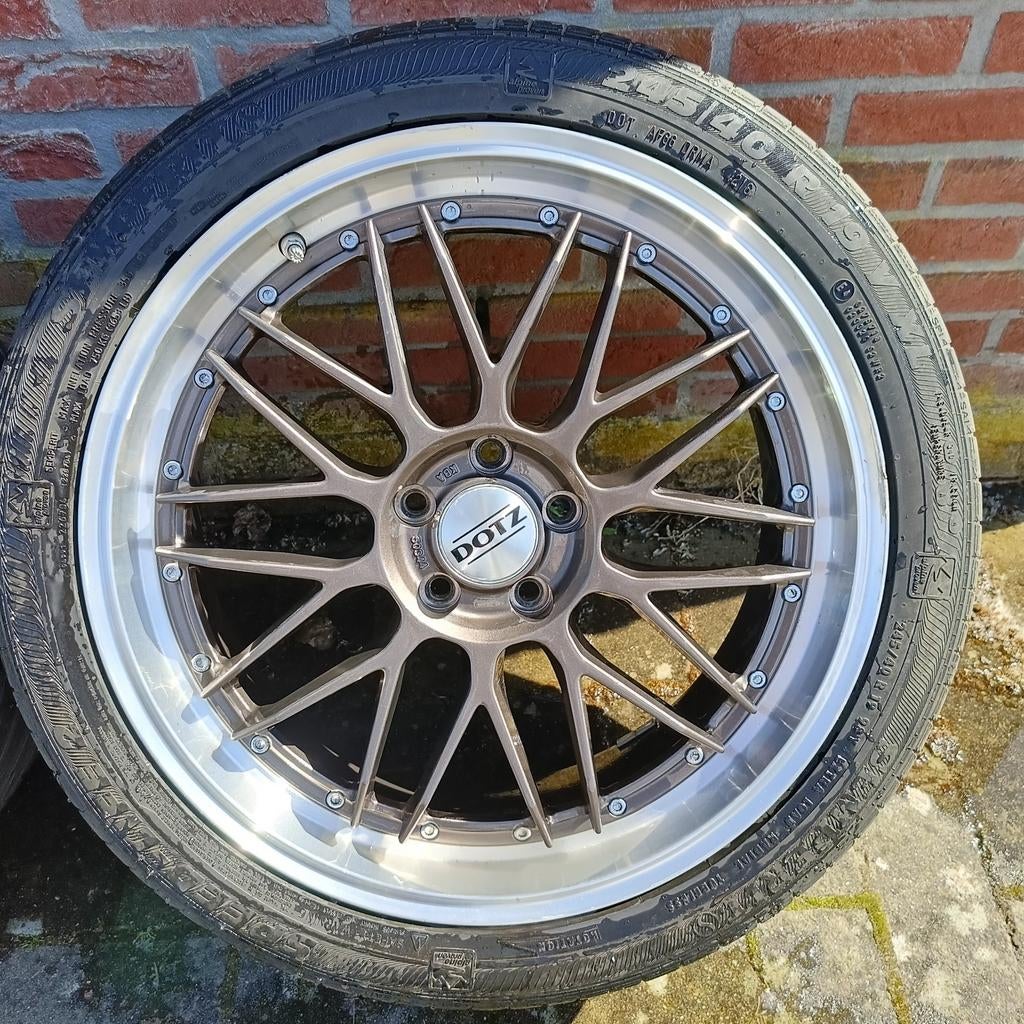 Dotz Velgen 19inch Made in Germany, Auto-onderdelen, Banden en Velgen, Gebruikt, Banden en Velgen, Personenwagen, Zomerbanden