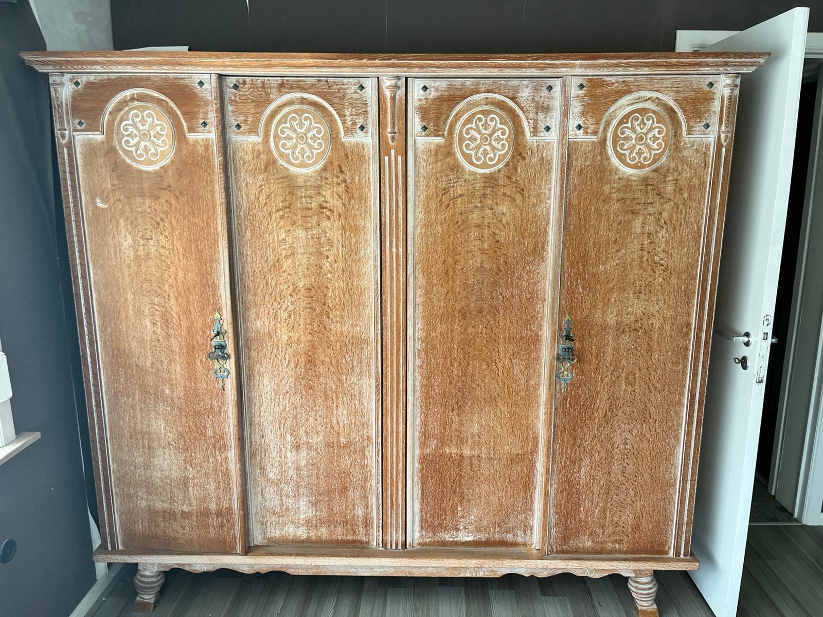 Armoire de chambre, commode et 2 tables de chevet, Enlèvement, Utilisé