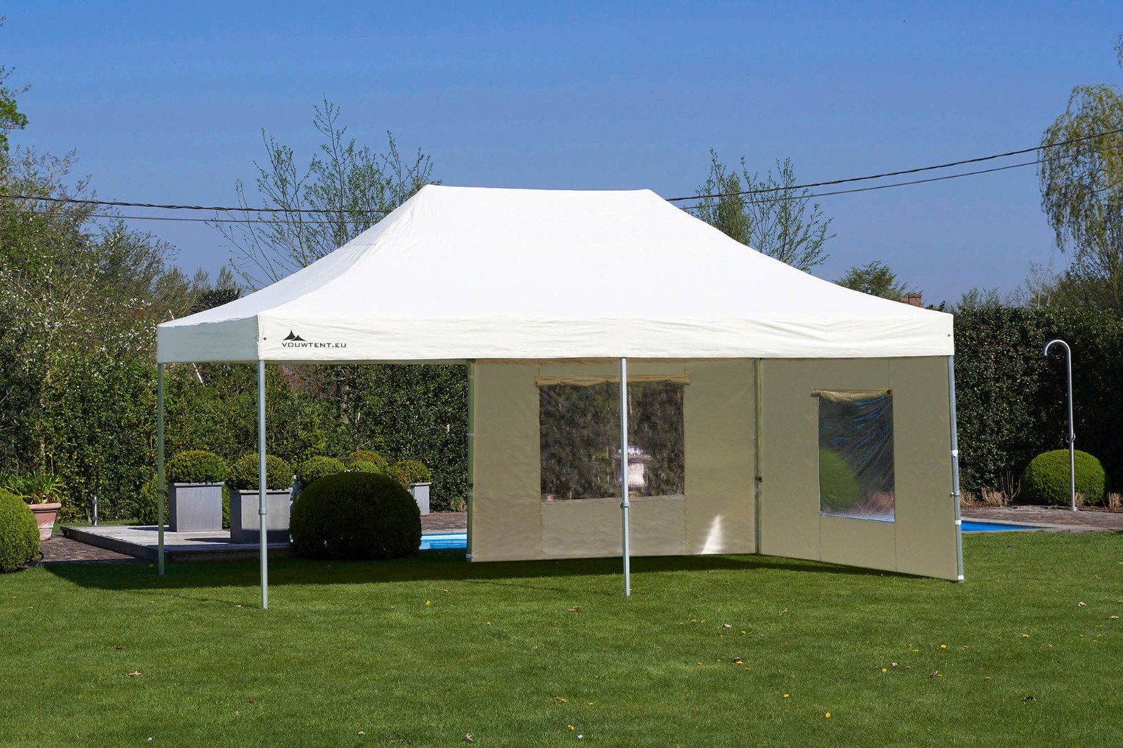 Tente pliante Aluhex Pro 4 x 6, Jardin & Terrasse, Enlèvement, Comme neuf