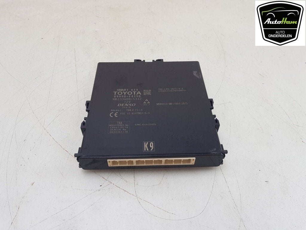 MODULE KEYLESS VEHICLE Toyota C-HR (X1,X5) (|89990F4190|), DENSO EUROPE B.V., Info@denso.nl, Toyota, Utilisé