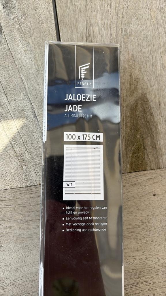 Jaloezie / lamellen, Maison & Meubles, Neuf, 50 à 100 cm, Alledaags, Blanc