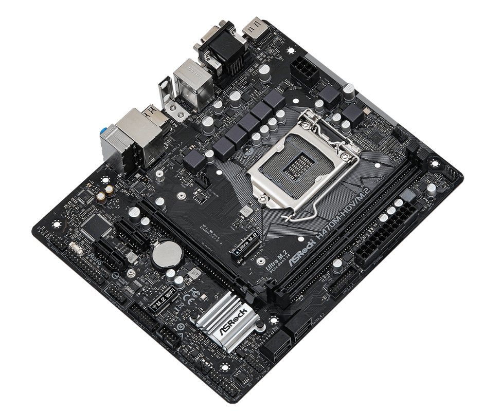 Asrock H470M-HDV/M.2 Socket 1200, Computers en Software, Moederborden, DDR4, Socket 1200, Ophalen of Verzenden, Bijsterhuizen 1111 , Nijmegen Gelderland, NL