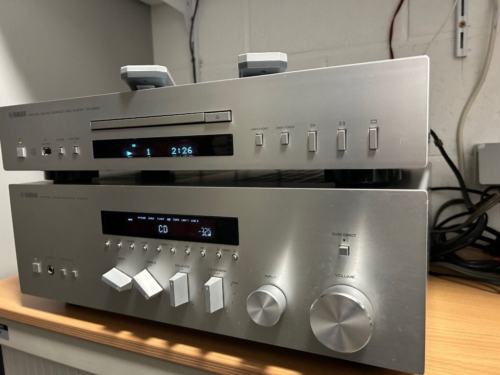 YAMAHA STEREO SET, Overige merken, Zo goed als nieuw, Tuner of Radio, Losse componenten