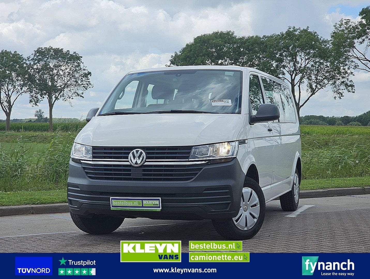 Volkswagen TRANSPORTER 2.0 TDI ac 9-pers EURO6, Airconditioning, Wit, Bedrijf, Te koop