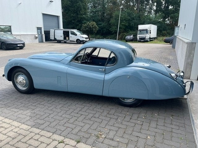 Jaguar XK120 ALS NIEUW ...., Achterwielaandrijving, Blauw, Leder, Bedrijf