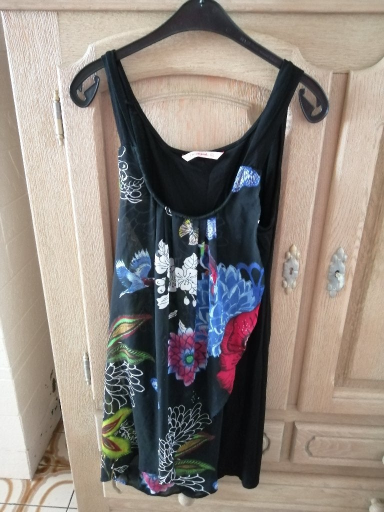 DESIGUAL kleed maat 42, Kleding | Dames, Meerkleurig, Maat 42/44 (L), Ophalen of Verzenden, Zo goed als nieuw