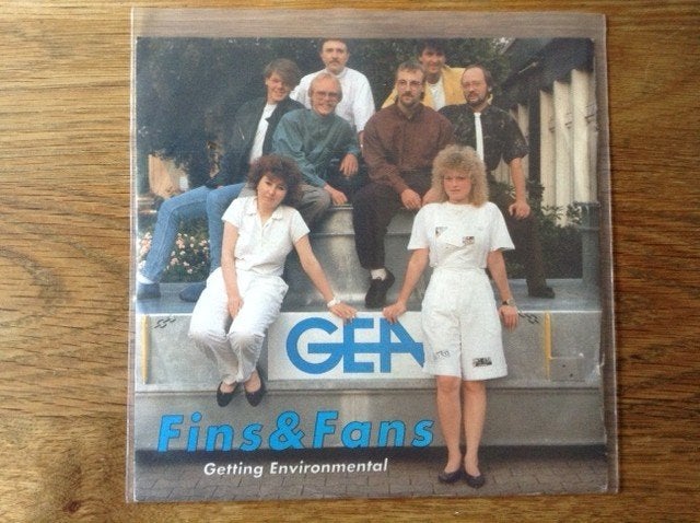 single fins & fans, 7 inch, Ophalen of Verzenden, Pop, Beschermende buitenhoes
