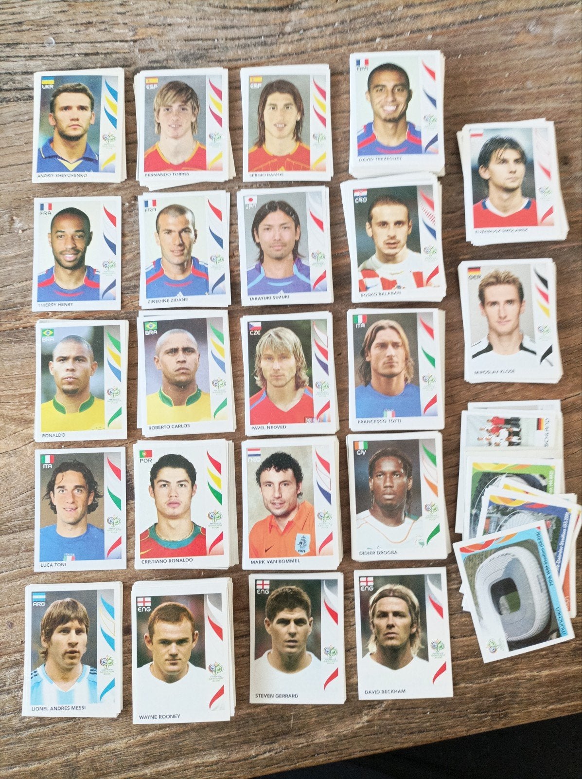 Panini FIFA world cup 2006 Germany, 542 verschillende, Ophalen of Verzenden