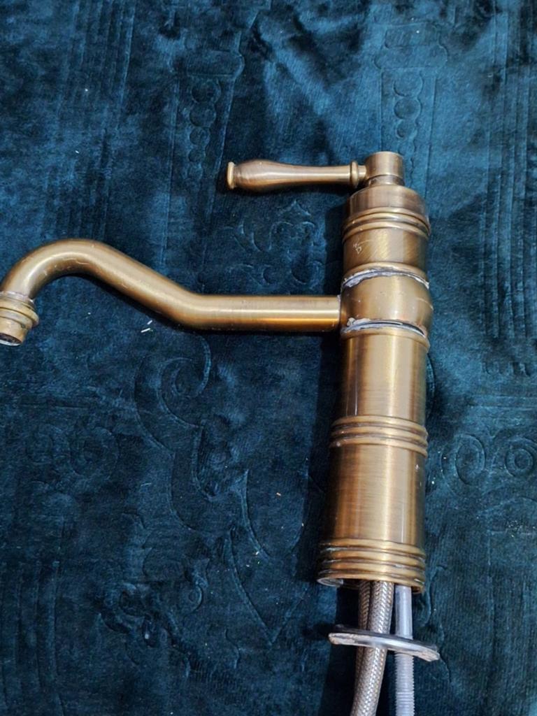Robinet de cuisine Chambord Robinet vintage vieux bronze AUB, Bricolage & Construction, Robinet