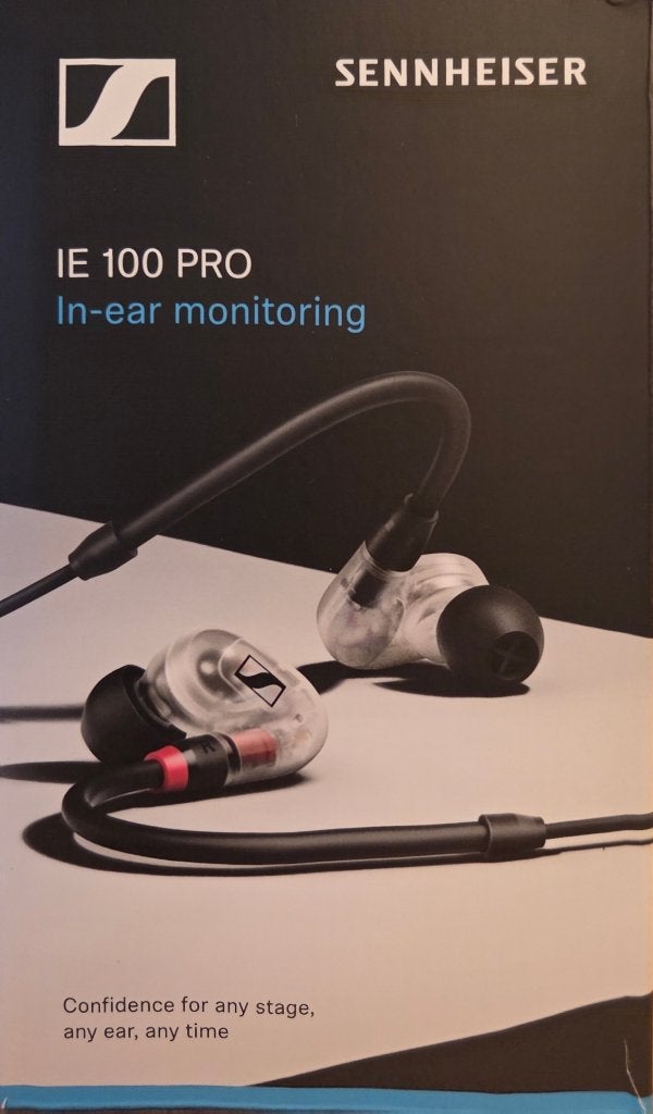 Sennheiser IE 100 PRO Clear live in-ear monitors, Muziek en Instrumenten, Microfoons, Zo goed als nieuw, Ophalen