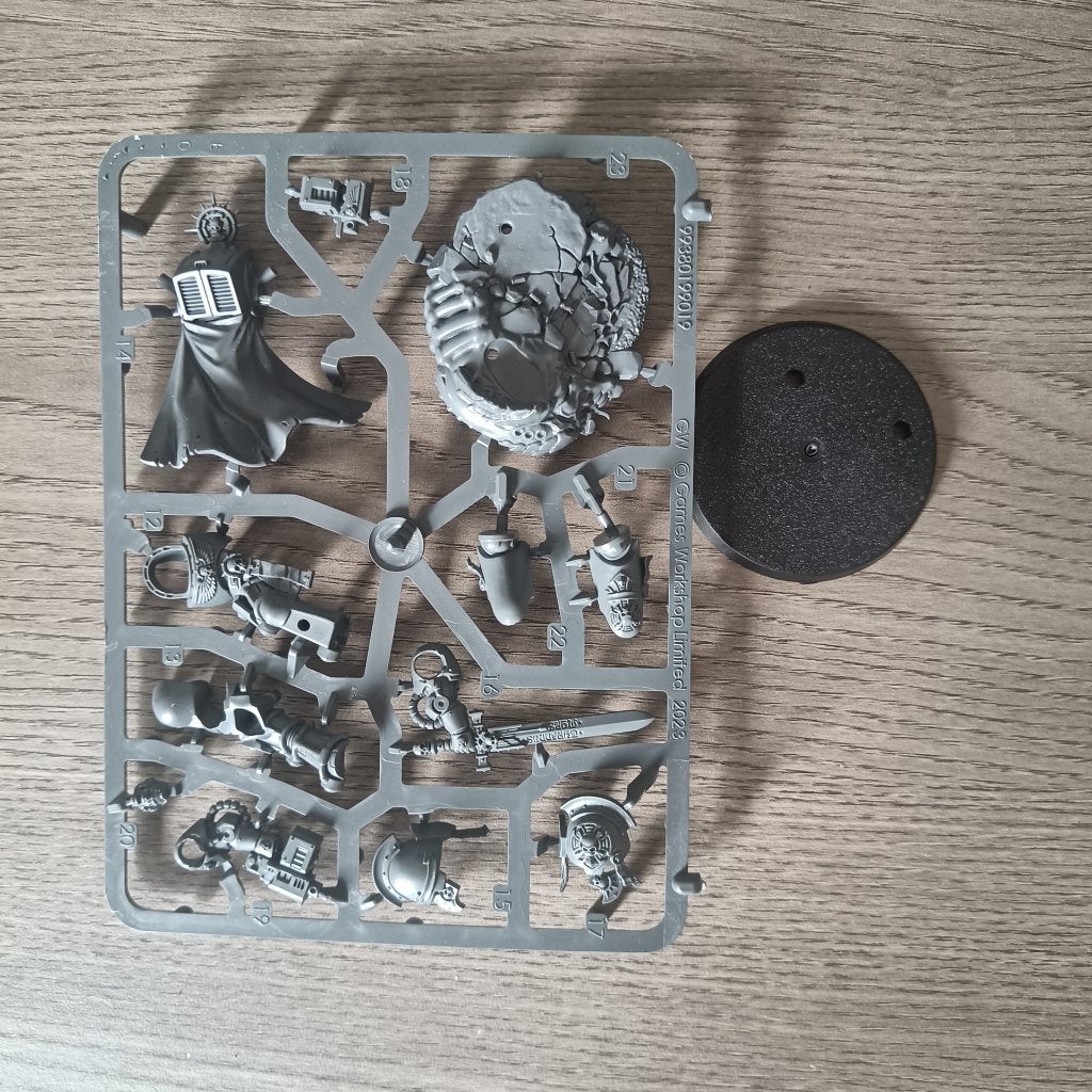 Warhammer 40k - Space Marines - Terminator Captain, Ophalen of Verzenden, Zo goed als nieuw, Warhammer 40000, Figuurtje(s)