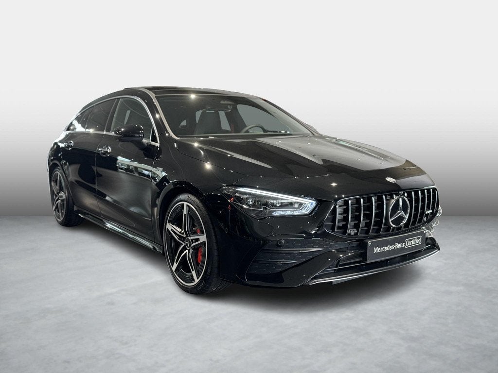 Mercedes-Benz CLA AMG 35 4MATIC Shooting Brake + PANO DAK +, Auto's, Automaat, CLA, Gebruikt, 4 cilinders